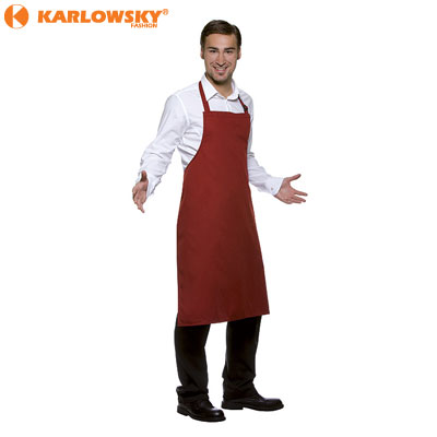Bib apron - Malaga - rust