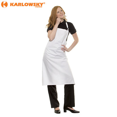 Bib apron - Malaga - white