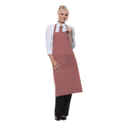 Bib-Apron Denmark, rosewood, 75x60cm