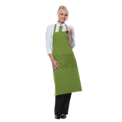 Bib-Apron Denmark, light green, 75x60cm
