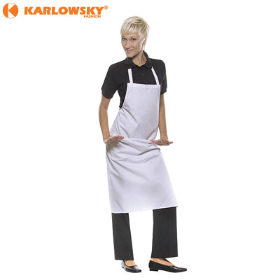Bib apron - Denmark - white