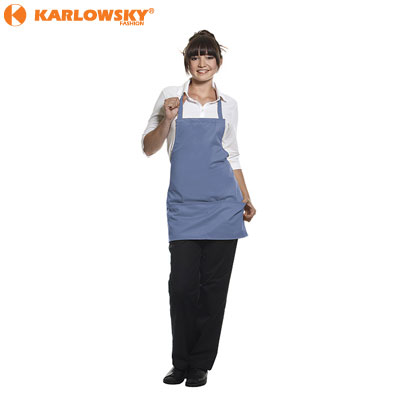 Bib apron - Athen - greyblue