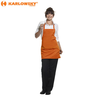 Bib apron - Athen - orange