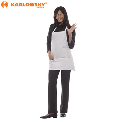 Bib apron - Athen - white