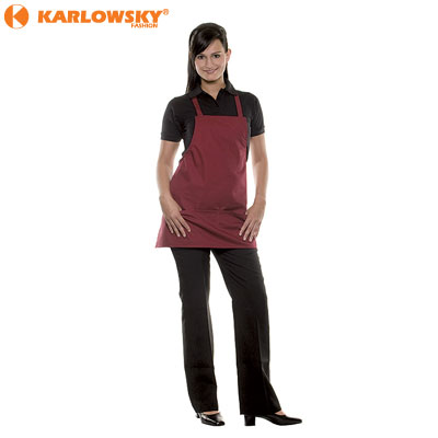 Bib apron - Athen - bordeaux
