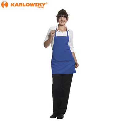 Bib apron - Athen - blue