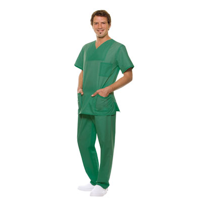 Pull over workcoat - Basel - green