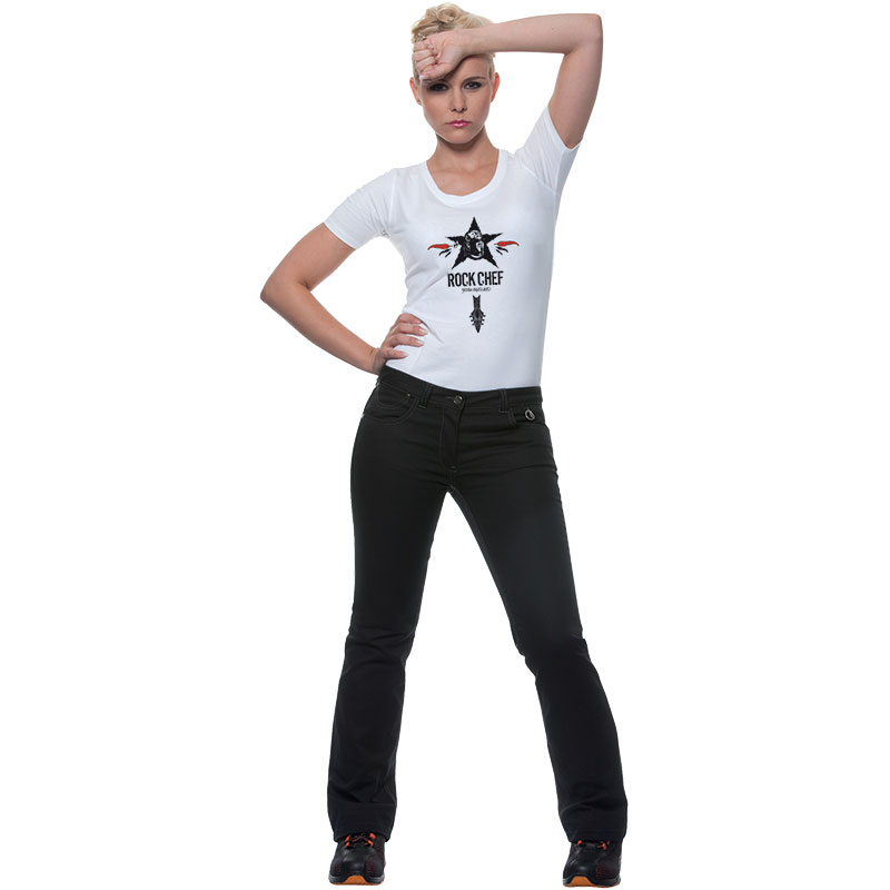 Rock Chef ladies trousers - - - black