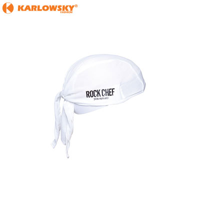 Rock Chef Bandana - - - white