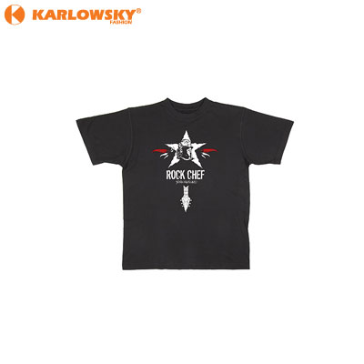 Rock Chef mens T shirt - - - black