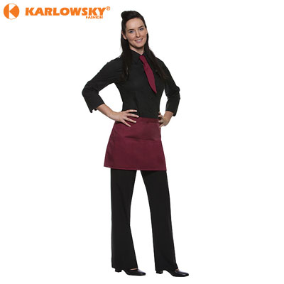Waist apron - Linz - bordeaux